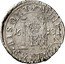 France 1 Groschen (Immobilization in the name of Charles V. Besancon) KM# 15 MONETA. CIV. IMP. BISONT coin reverse