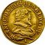 France 1 Guilder (Henry II. Duchy of Lorraine) KM# 21.1 HENRI D G DV IO IH MARC D C B G coin obverse