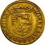 France 1 Guilder (Henry II. Duchy of Lorraine) KM# 21.1 MONETA AVREA NANCEII CV coin reverse