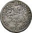 France 1 Guldenthaler (60 Kreuzer) (Leopold I Type 1. City of Hagenau) KM# 57 LEOPOLD I D G ROMAN IMP SEM AVG coin reverse
