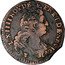 France 1 Liard (Louis XIV. Old Bust) L. XIIII. ROY. DE. FR. ET. DE. NAV. 1697 coin obverse