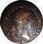 France 1 Liard (Louis XV) LUDOVICUS. XV. DEI. GRATIA coin obverse