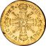 France 1 Louis D'or (Louis XIV) CHRS. REGN. VINC. IMP. A coin reverse