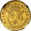 France 1 Louis D'or (Louis XV. Besancon) KM# 425.20 CHRS REGN ϽϹ VINC IMP coin reverse