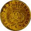 France 1 Louis D'or Louis XV. Tours 1723 E KM# 468.22 CHRS REGN E VINC IMP coin reverse