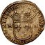 France 1 Quinzain Anna Mary Louise 1657  MARIA.P.DOMBAR.D.MONTISPEN M M coin obverse