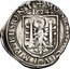France 1 Teston (Immobilization in the name of Charles V. Besancon) KM# 25 MONETA. CIV. IMP. BISONT 1624 coin reverse