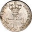 France 1 Teston (Leopold I. Jerusalem Cross) KM# 95 IN TE DOMINE SPERAVI 1712 coin reverse