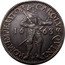 France 1 Thaler (Immobilization in the name of Charles V. 2nd Type. Besancon) KM# 48 CAROLVS.QVINT. ROM.IMPERATOR. 16 63 coin obverse