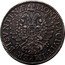 France 1 Thaler (Immobilization in the name of Charles V. 2nd Type. Besancon) KM# 48 MONETA.CIVIT.IMPER.BISVNTINÆ coin reverse