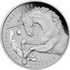 Australia 100 Dollars Unicorn 2021 P Proof MYTHICAL CREATURES P NM UNICORN coin reverse