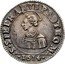 France 12 Groschen (City of Metz) KM# 6 S.STEPHANUS PROTHOM 1614 coin reverse
