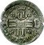 France 15 Deniers (Overstrike on Quinzain of Louis XIII) LVD. .XIIII. D. G. FR. ET. N. R. coin obverse