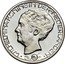 Netherlands 2 1/2 Gulden (Wilhelmina Pattern) KM# Pn125 WILHELMINA KONINGIN DER NEDERLANDEN coin obverse