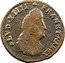 France 2 Deniers (Louis XIV Strasbourg) LVD. XIIII. FRAN. ET. NA. REX. coin obverse