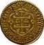 France 2 ECU (Louise Marguerite) IN OMNEM TERRAM SONVS EORVM 1614 coin reverse