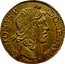 France 2 Louis D'or (Gaston Posthumous Issue. Principality of Dombes) GASTON VS P DOMBARVM 1652 coin obverse