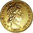 France 2 Louis D'or (Louis XIV. Short wick) LVD XIIII D G FR ET NAV REX 1644 coin obverse