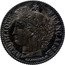 France 20 Centimes (Essai by Oudine) KM# Pn83 E.A.OUDINÉ.F. REPUBLIQUE FRANÇAISE. coin obverse
