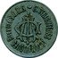 France 20 Centimes (La Compagnie Caille Paris) BREVETE S.G.D.G. DISTRIBUTEURS AUTOMATIQUES coin obverse