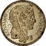 France 20 Francs Essai by Gayrard. Liberty with Lion Skin 1848 KM# P150 REPUBLIQUE FRANÇAISE coin obverse