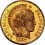 France 20 Francs (Essai by Vautier Galle) KM# E13 REPUBLIQUE FRANÇAISE VAUTIER GALLE F. coin obverse