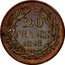 France 20 Francs (Essai Piedfort by Gayrard) KM# Pn150 20 FRANCS 1848 coin reverse
