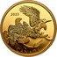 Canada 200 Dollars The Striking Bald Eagle 2023 Proof 2023 CANADA CD coin reverse