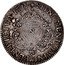 France 30 Sols (1/4 ECU) (Louis XV. Montpellier) KM# 410.3 SIT NOMEN DOMINI BENEDICTVM 1715 N coin reverse