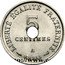 France 5 Centimes (Essai by Merley. Type II. Piedfort) LIBERTE EGALITE FRATERNITE 5 CENTIMES A ESSAI coin reverse
