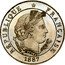 France 5 Centimes Essai. Type II. Round 1887 A REPUBLIQUE FRANCAISE L.MERLEY 1887 coin obverse