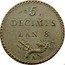 France 5 Decimes (Essai by Lorthior) 5 DÉCIMES L'AN 8. A coin reverse