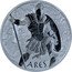 Tuvalu 5 Dollars (Gods of Olympus - Ares) P ARES coin reverse