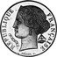 France 5 Francs (Essai by Borrel) KM# Pn73 24 FEVRIER 1848 BORREL F. REPUBLIQUE FRANÇAISE coin obverse