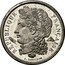 France 5 Francs Essai by Farochon. Piedfort 1848 REPUBLIQUE FRANÇAISE E. FAROCHON coin obverse