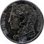 France 5 Francs (Essai by Gayrard with Lion Cap. Piedfort) REPUBLIQUE FRANÇAISE coin obverse