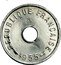 France 5 Francs Trial Strike 1955  REPUBLIQUE FRANÇAISE 1955 coin obverse