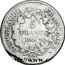 France 5 Francs Hercules Group 7 (1798) K RÉPUBLIQUE FRANÇAISE 5 FRANCS L'AN coin obverse