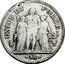 France 5 Francs Hercules Group 7 (1798) K UNION ET FORCE DUPRÉ coin reverse