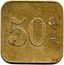 France 50 Centimes (Pont-sur-Saulx) 50 C coin reverse