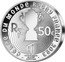 France 50 Euro Rugby World Cup 2023. Player 2023 c + ⊞ COUPE DU MONDE RUGBY FRANCE 2023 RF 50 € coin obverse