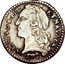 France 6 Sols (Louis XV) LUD XV D G FR ET NAV REX coin obverse