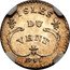 France 6 Sols (Louis XV) C# 1 ISLES DU VENT 1731 coin reverse