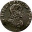 France Denier Tournois (Frederic-Maurice de la Tour d'Auvergne. Six Lilies) FRD.M.D.L.T.CO.D.PRI.AV coin obverse