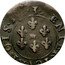 France Denier Tournois (Frederic-Maurice de la Tour d'Auvergne. Six Lilies) DENIER.TOVRNOIS.1673 coin reverse