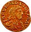 France Denier Tournois (Frederic-Maurice de la tour d'Auvergne Wig. Roses) FRE.MAV.D.L.TO.PR.AV coin obverse