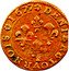 France Denier Tournois (Frederic-Maurice de la tour d'Auvergne Wig. Roses) DENIER TOVRNOIS 1677 coin reverse