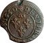 France Denier Tournois (Gaston d'Orleans 9th Type) DENIER.TOVRNOIS.1650 coin reverse