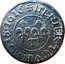 France Denier Tournois (Louis XIII Nantes. 2nd Type) DENIER TOVRNOIS 1616 coin reverse