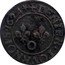 France Denier Tournois (Louis XIII Riom. 1st Type) DENIER. TOVRNOIS. 1624 coin reverse